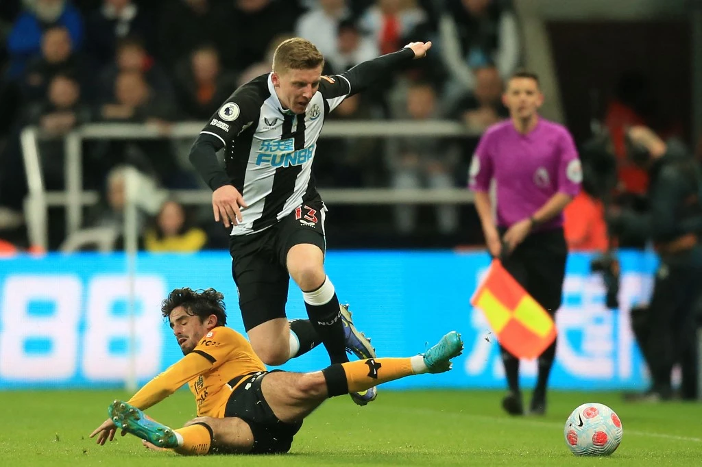 Matt Targett arrived at Newcastle in January for an initial six-month loan spell, and has impressed with his defensive solidity and attacking output. (AFP/File Photo)