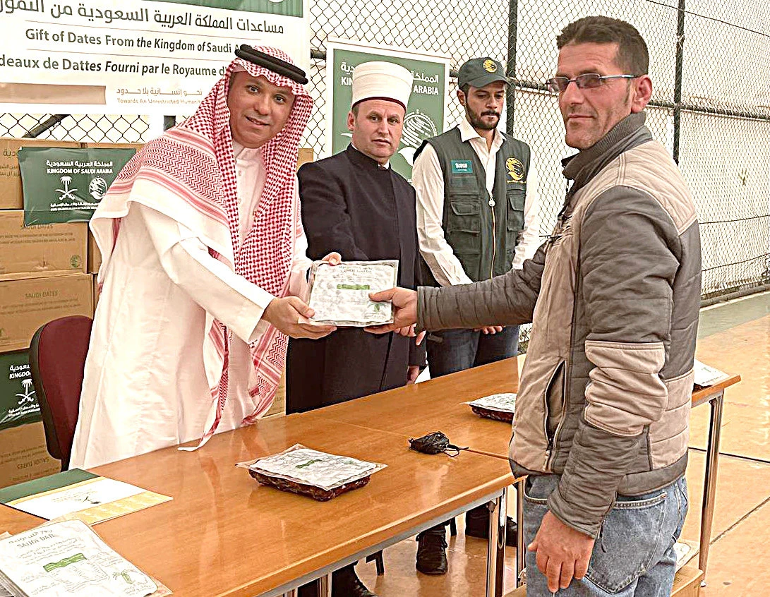 KSrelief delivers Saudi Arabia’s gift of dates to Albania