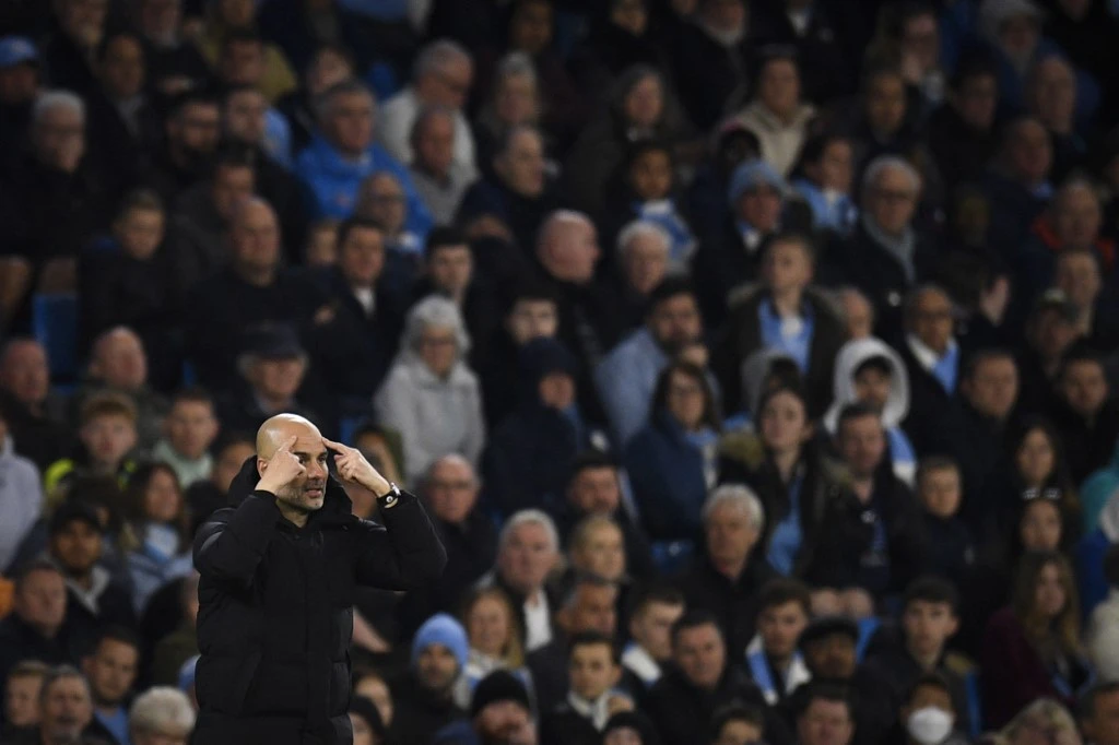 Pep Guardiola admitted last season that Manchester City needed to be crowned European champions to gain acceptance among football’s royalty. (AFP)