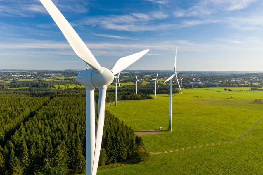 The plants are projected to produce as much as 480,000 tons of green hydrogen per year.