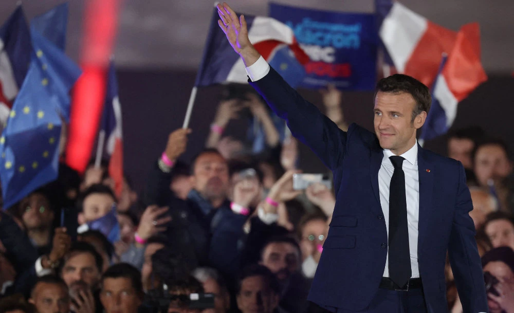 Macron’s victory prompts conflicting reactions in Dubai, from detachment to relief and dismay
