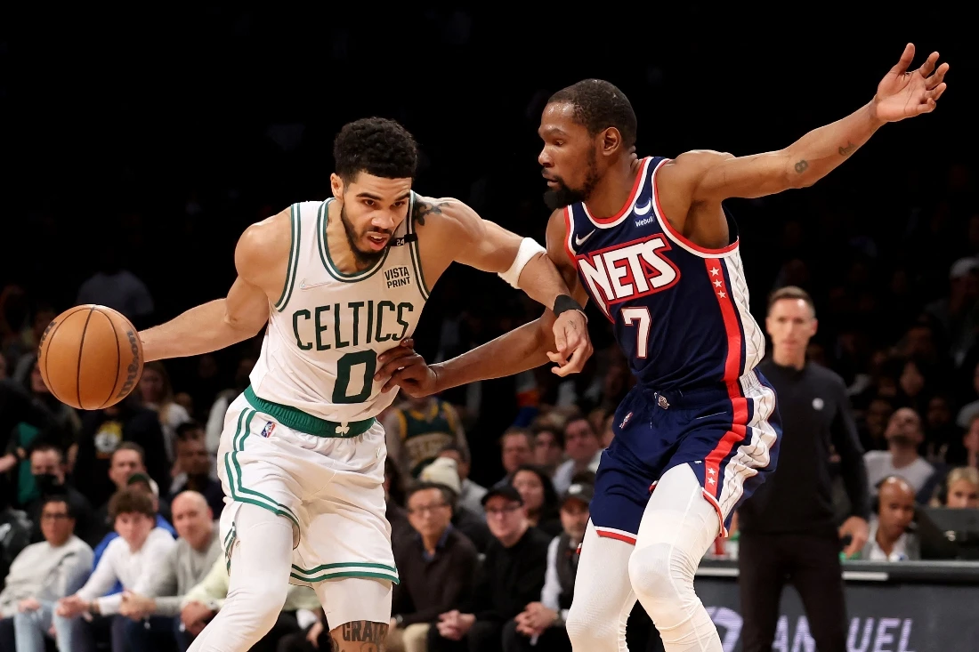 Tatum shines as Celtics sweep Nets; Raptors, Mavs blow away rivals