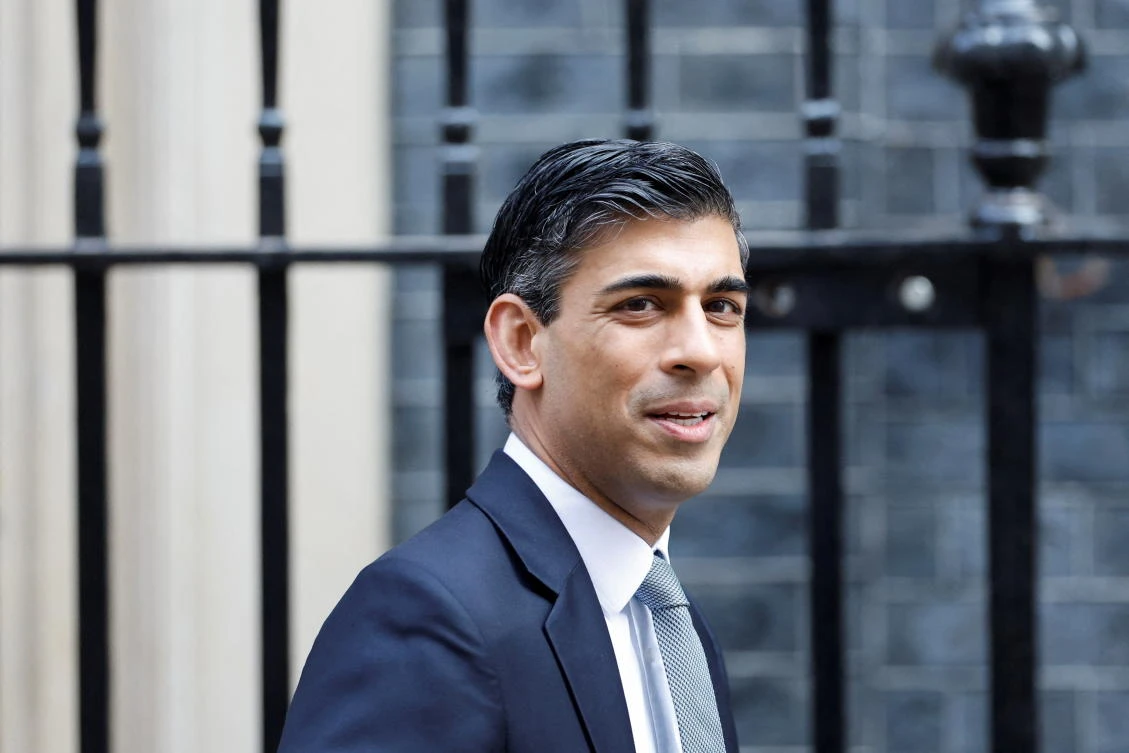 Sunak responded to the figures by saying he was committed to helping people face their immediate cost of living pressures. (FILE/REUTERS)