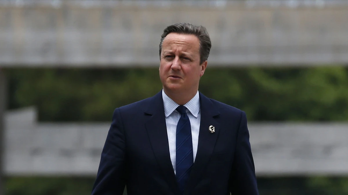 Former British Prime Minister David Cameron (File: AFP)