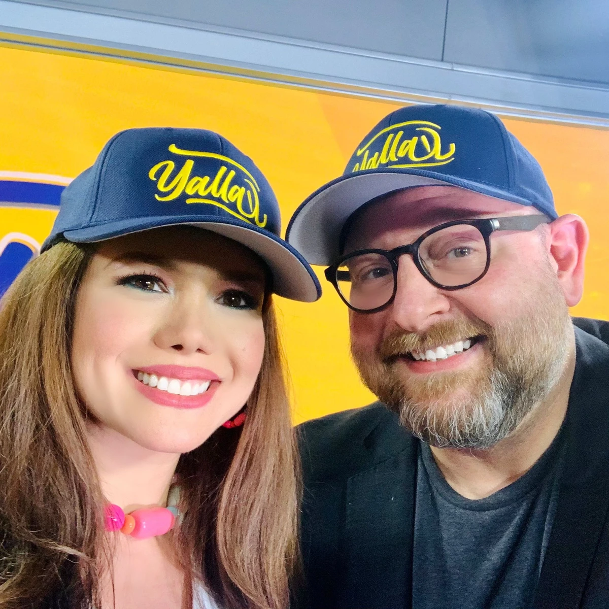 The “Yalla” show was set up by Hayvi Bouzo and Len Khodorkovsky. (Twitter)