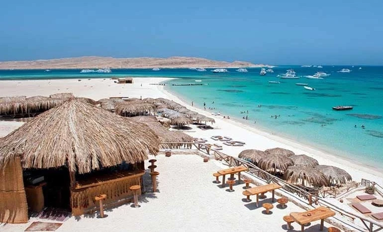 Sharm El Luli beach in Marsa Alam, Egypt. (Twitter Photo)
