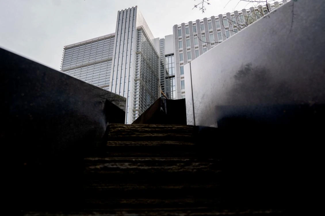 In this file photo taken on April 13, 2022, the World Bank headquarters in Washington, DC, on April 13, 2022. (AFP)
