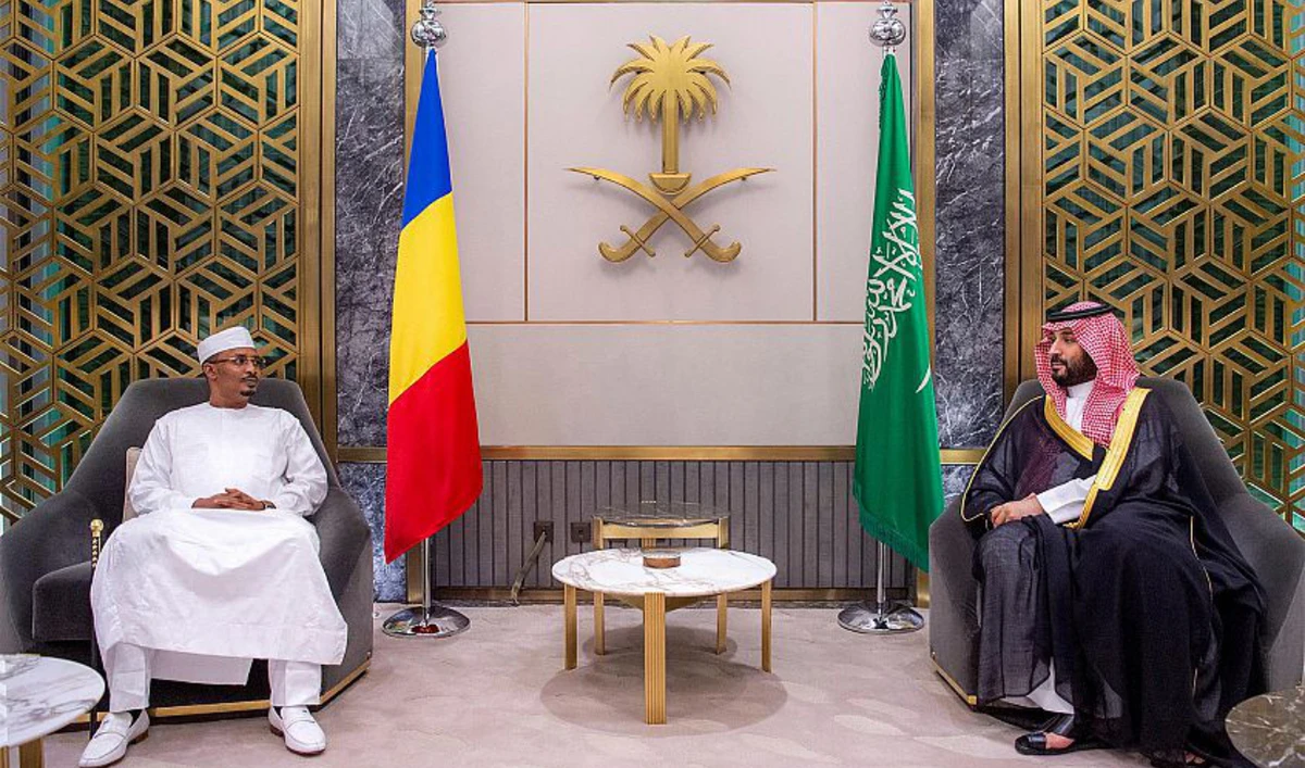 Saudi crown prince meets head of Chad’s transitional military council