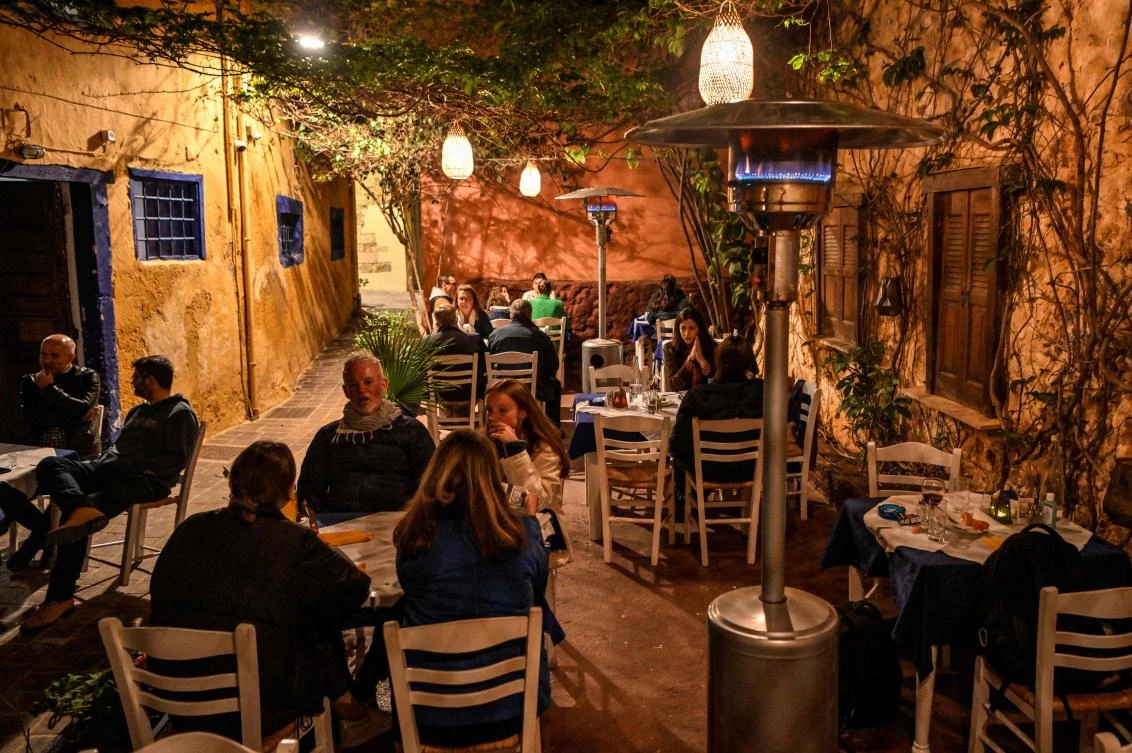 This year Greek hoteliers got an early start compared to 2021 as the government kicked off the tourism season in March. (AFP)
