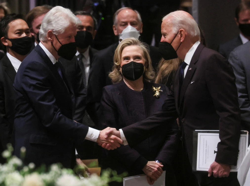Biden, Clintons herald Madeleine Albright as force for good at Washington funeral