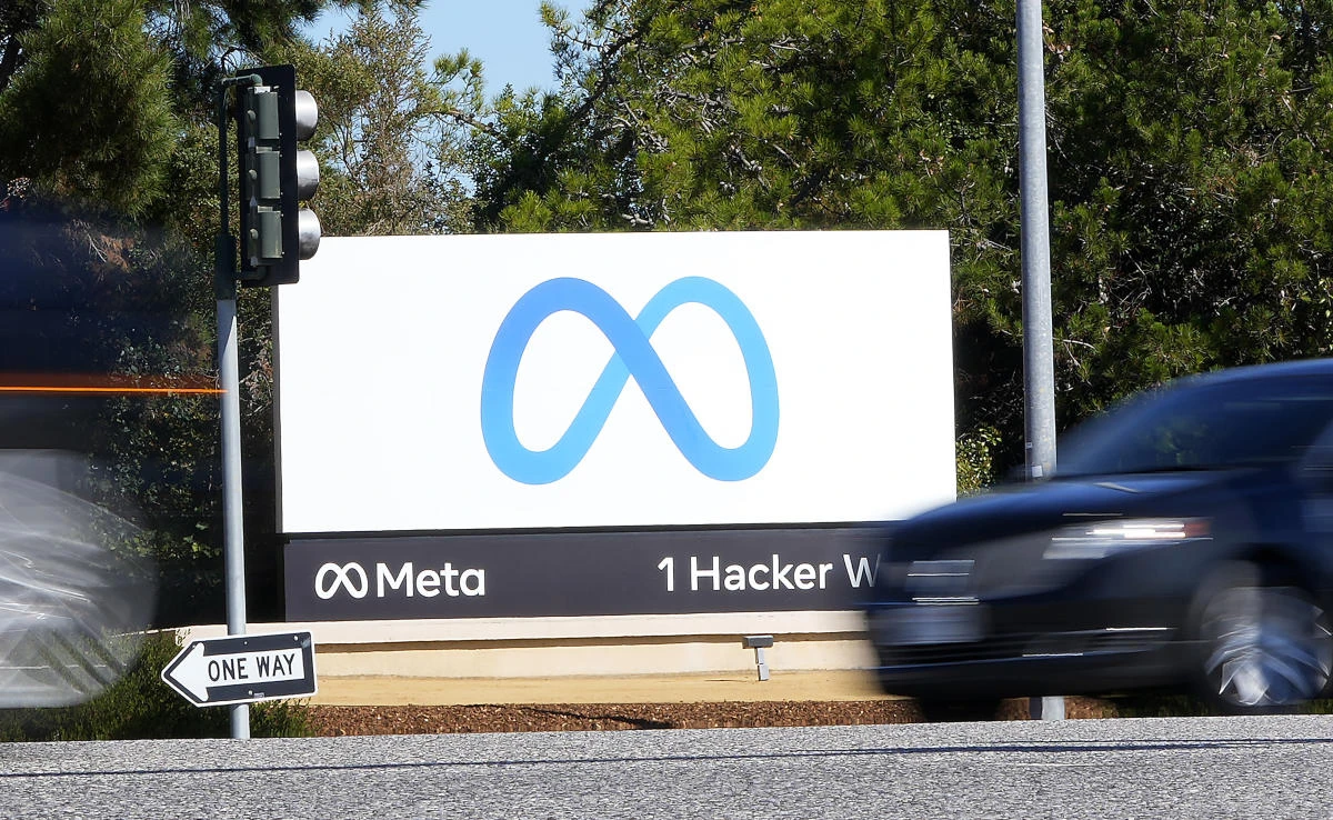Facebook parent Meta’s 2022 first quarter profit jumped past Wall Street’s expectations despite slower revenue growth. (AP)