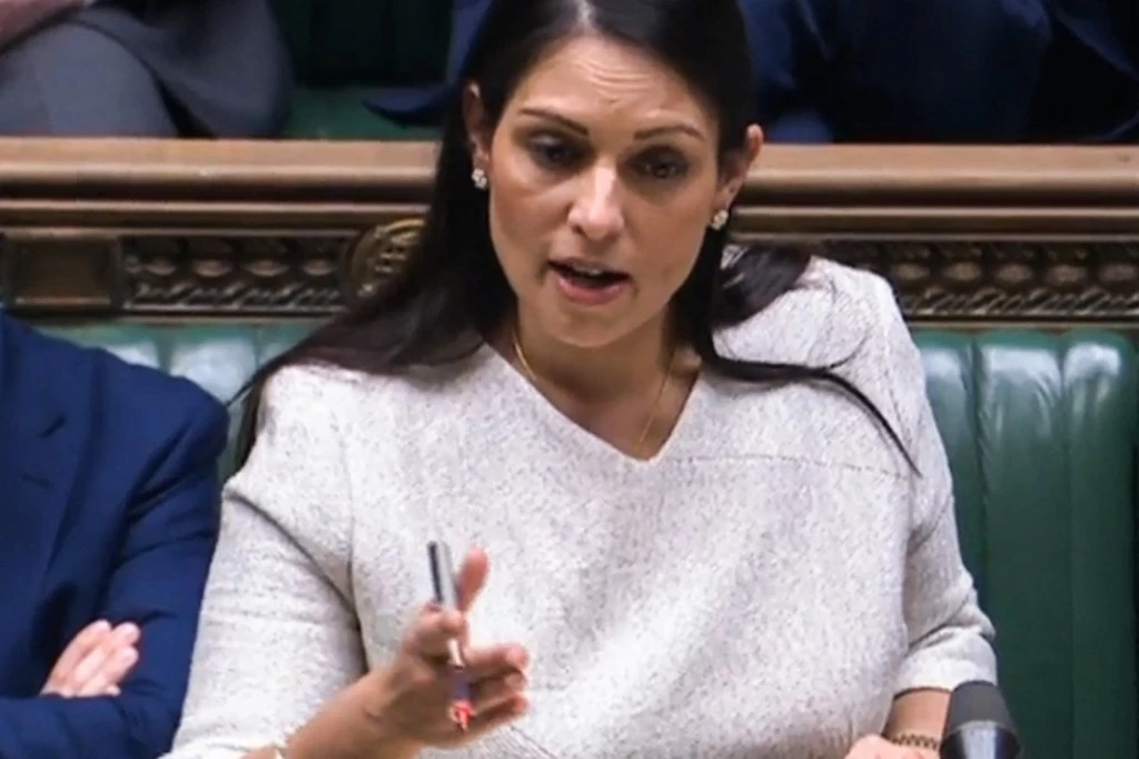 Instalaw will issue judicial review proceedings challenging the legality of the deal that Home Secretary Priti Patel signed with Rwanda this month. (File/AFP)