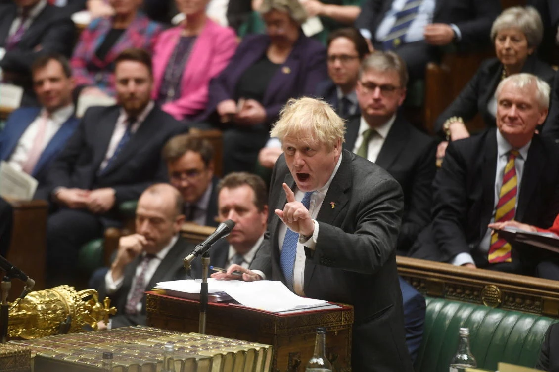 British PM Boris Johnson said Thursday that watching pornography would be unacceptable in any workplace. Neil Parish, a Conservative member of parliament since 2010, was suspended on Friday. (Reuters)