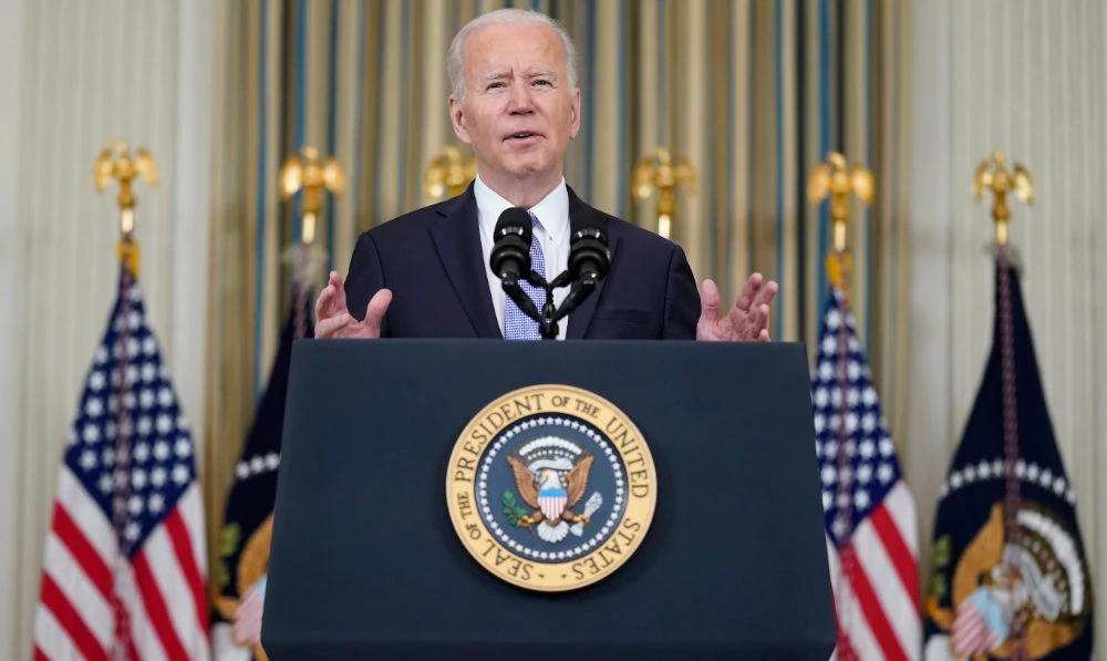 US President Joe Biden. (AP)
