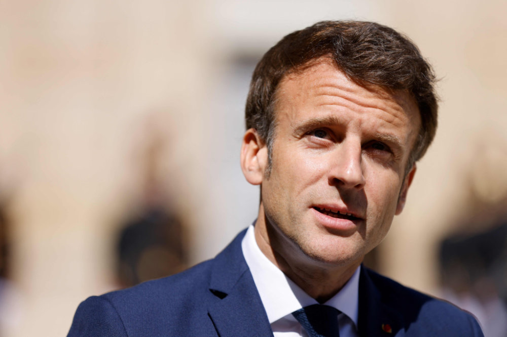 France's President Emmanuel Macron. (AFP)