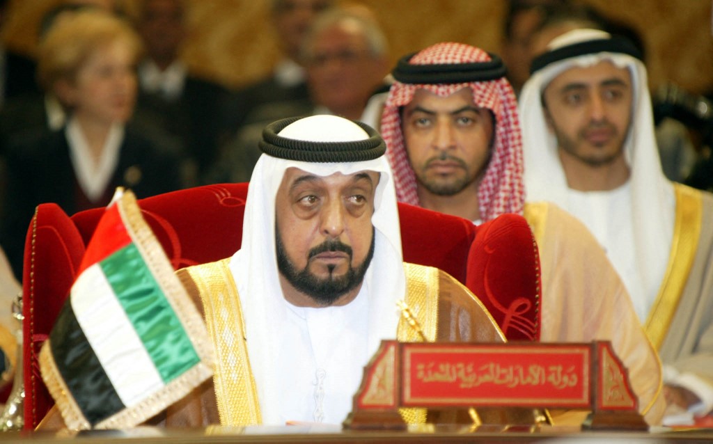 Sheikh Khalifa bin Zayed attends the six-nation Gulf Cooperation Council (GCC) summit in Manama. (AFP)
