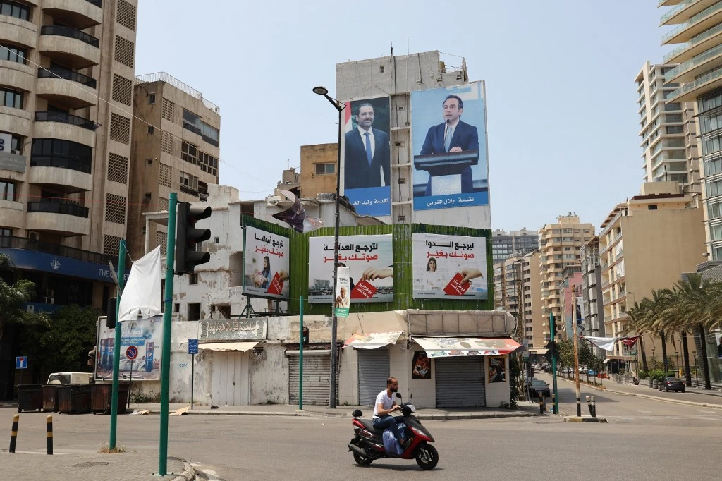 Lebanon will hold a parliamentary election on May 15. (AFP)