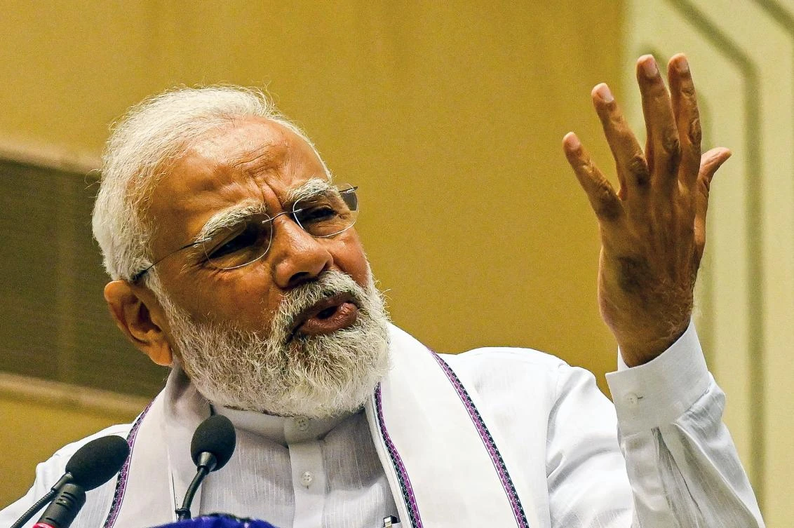Indian Prime Minister Narendra Modi has called only for an immediate end to hostilities between Russia and Ukraine. (AFP)