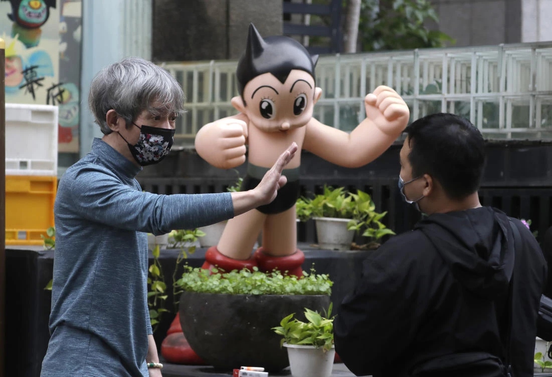 Taiwan has reported some 125,000 domestic cases since the beginning of the year, driven by the more infectious omicron variant. (AP)