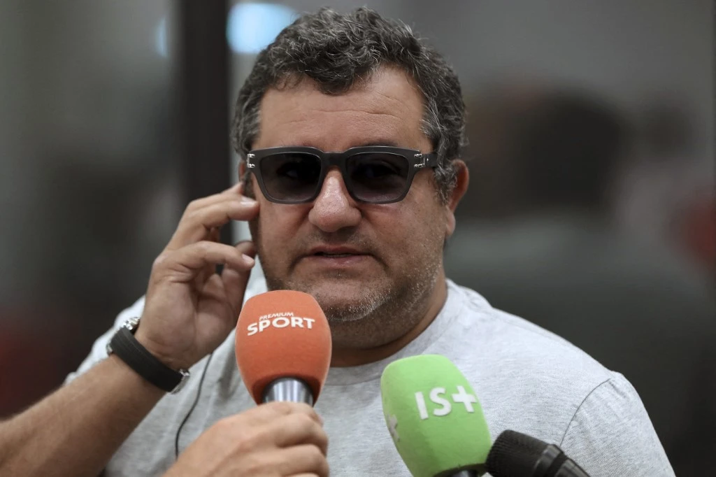 The passing of Italian super-agent Mino Raiola had wrongly been reported a few days earlier, much to the annoyance of the man himself. (AFP file photo)