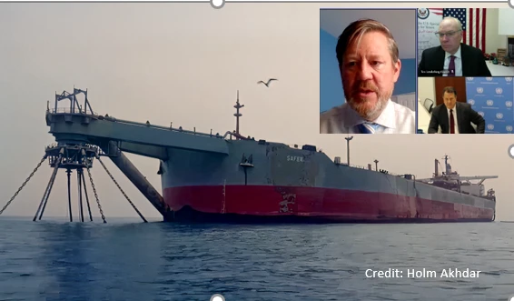 US ‘strongly supports’ efforts to deal with Safar tanker threat off Yemen