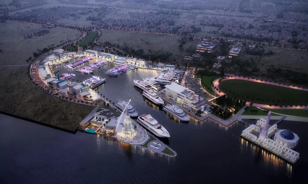 The Jeddah Yacht Club Marina zone will receive visitors to the Jeddah Season 2022 on Sunday. (SPA)