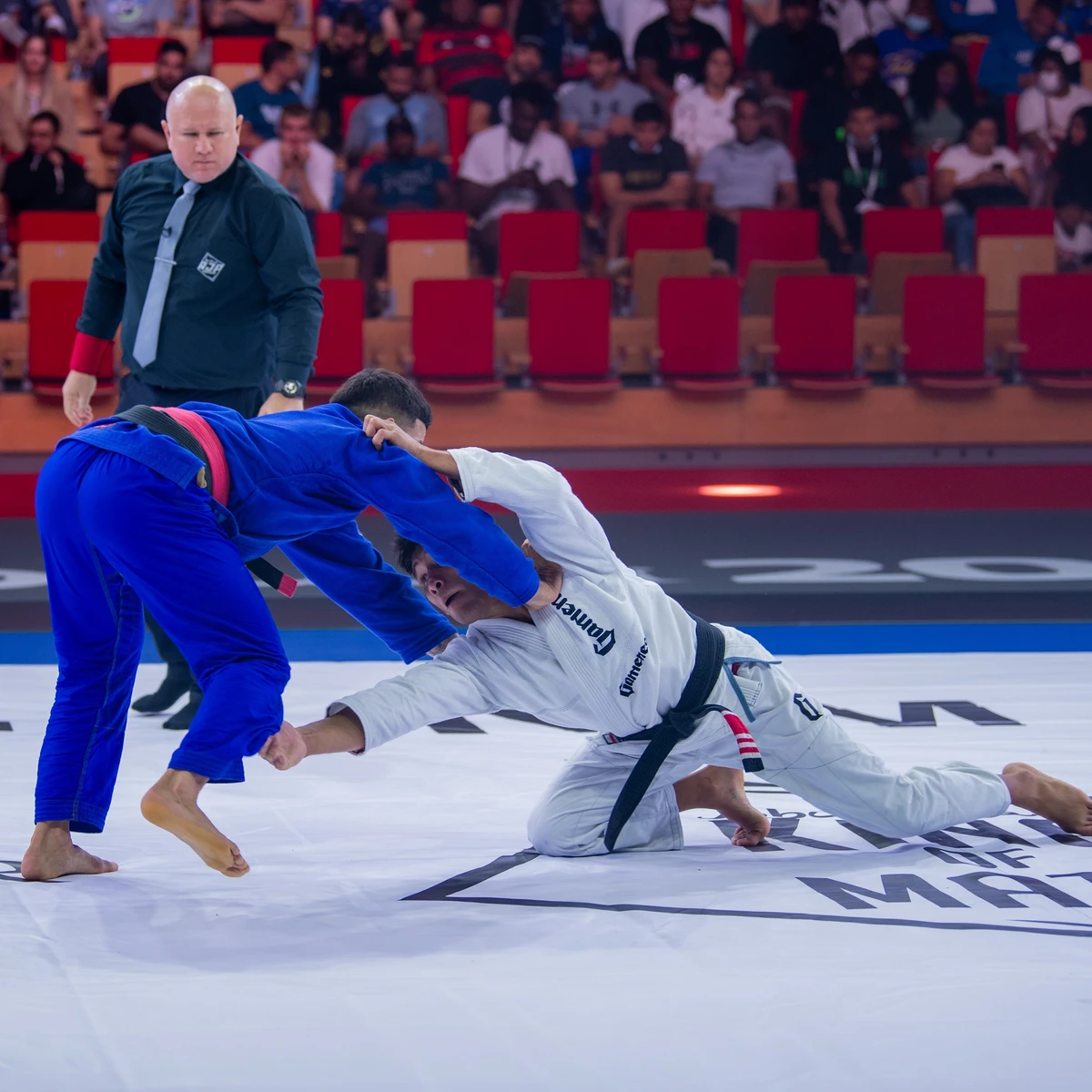 Day 2 of the Abu Dhabi Grand Slam World Tour finale saw Brazil dominate the Master's category at the Jiu-Jitsu Arena. (UAEJJF)