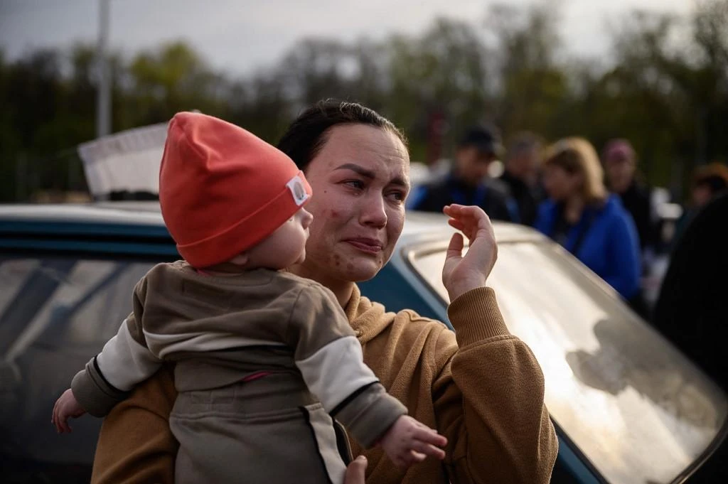 More than eight million people are estimated to have been internally displaced by Russia’s war in Ukraine, having fled their homes but stayed within the country, the United Nations said Tuesday. (File/AFP)
