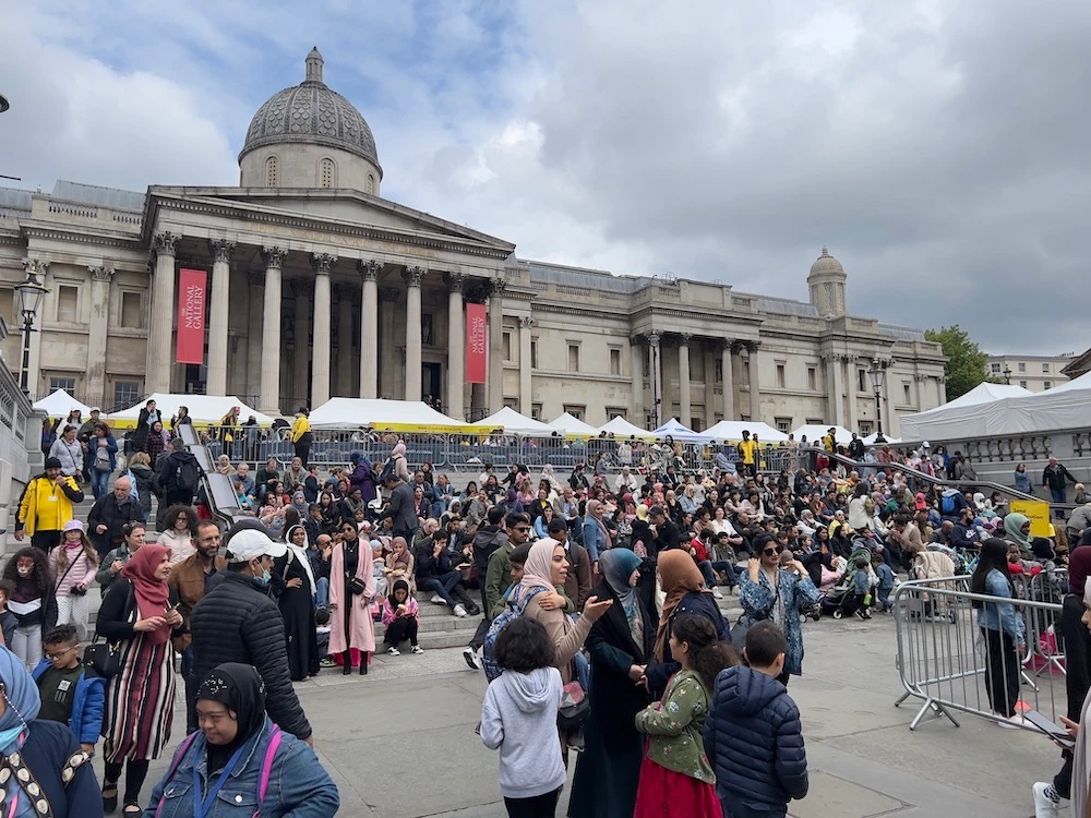 London’s annual Eid Al-Fitr celebration returns after two-year COVID-19 hiatus
