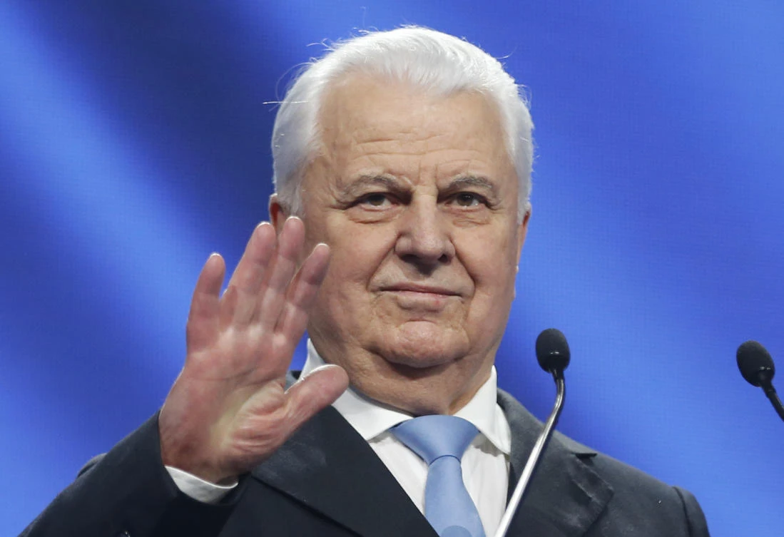 Former Ukrainian President Leonid Kravchuk, who led Ukraine to independence amid the collapse of the Soviet Union and served as its first president, has died on Tuesday. He was 88. (AP)