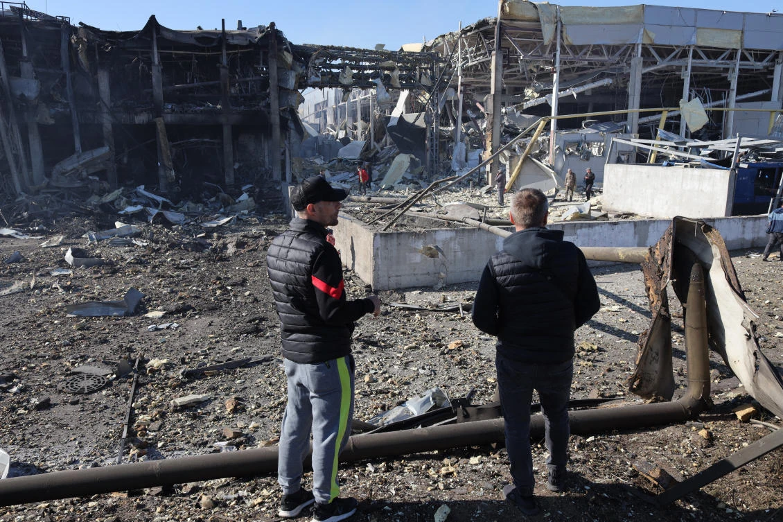 The job losses, which account for around 30 percent of Ukraine’s workforce before the invasion, could climb to 7 million if hostilities continue. (FILE/AFP)