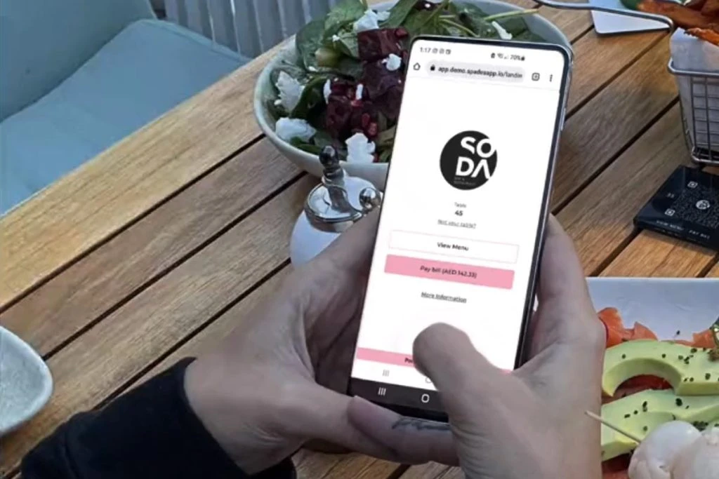 The company is a web-based application for customers and restaurants that allows guests to easily pay their bill by scanning a code or tapping to pay without any downloads or registration.