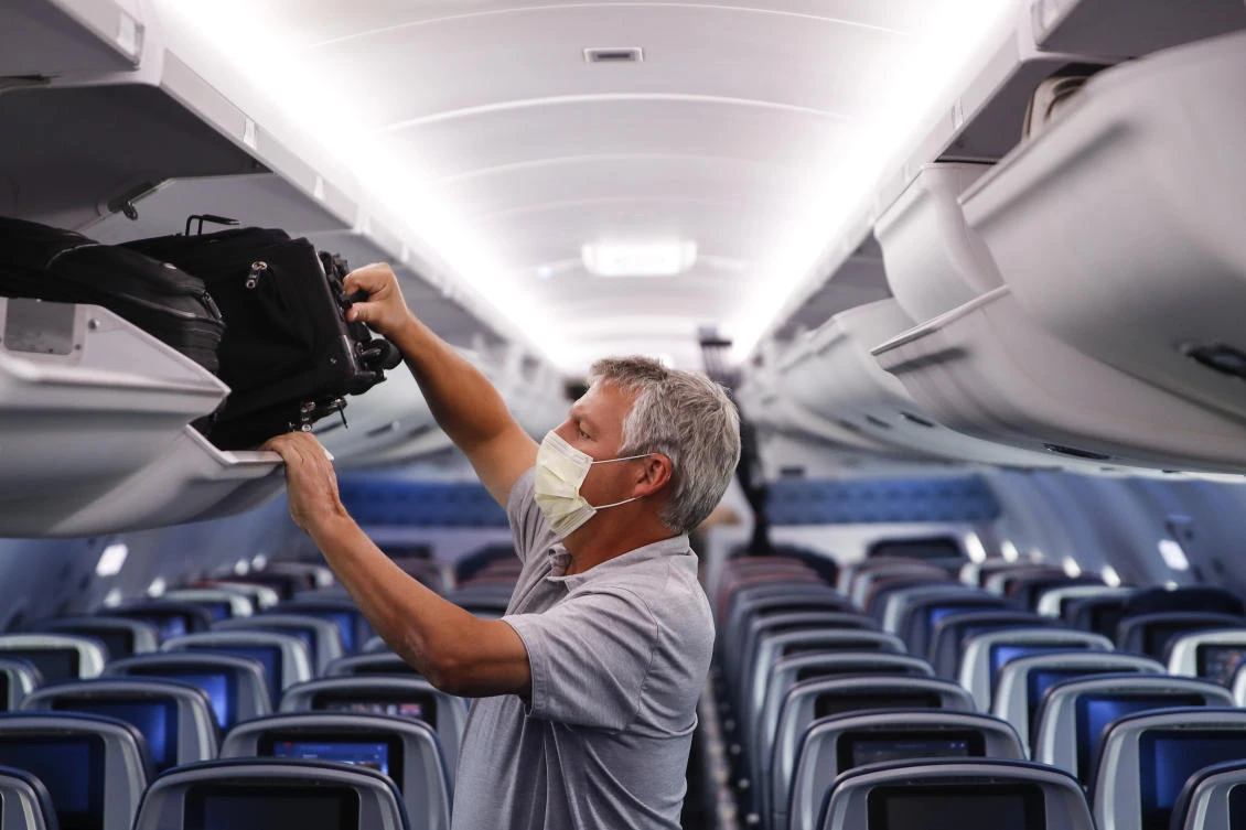 EU-wide mask rules for flights, airports eased from Monday
