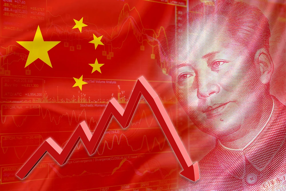 Onshore spot yuan opened at 6.7355 per dollar and slipped as low as 6.7919 per dollar, its weakest level since Sept. 30, 2020. (Shutterstock)
