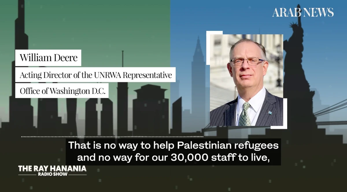 UN relief agency actively seeking new ways to continue to support Palestinian refugees