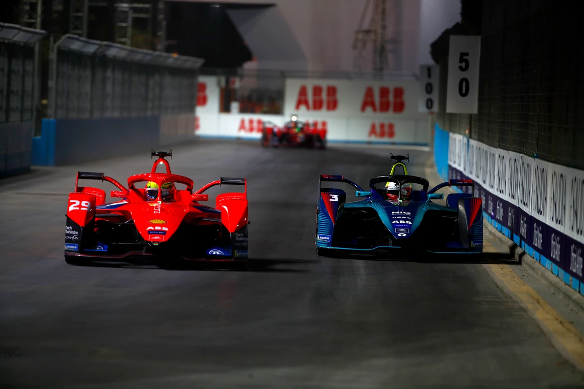 The first race of Formula E's Season 8 took place in Diriyah, Saudi Arabia. (LAT)