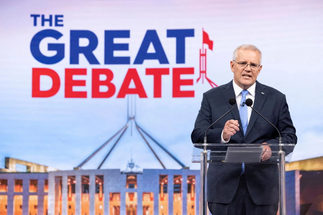 Prime Minister Scott Morrison said he had to make unpopular decisions and act quickly during the pandemic. (Reuters)