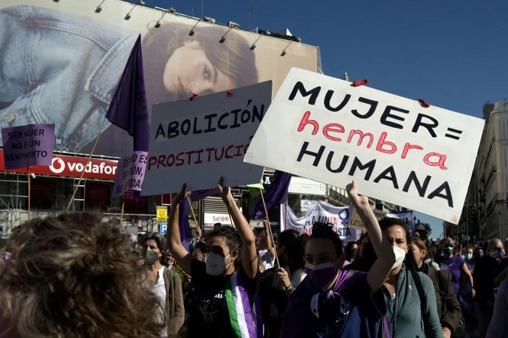 The issue is proving controversial in Spain with some politicians and unions saying it could stigmatize women in the workplace and favor the recruitment of men. (AFP)