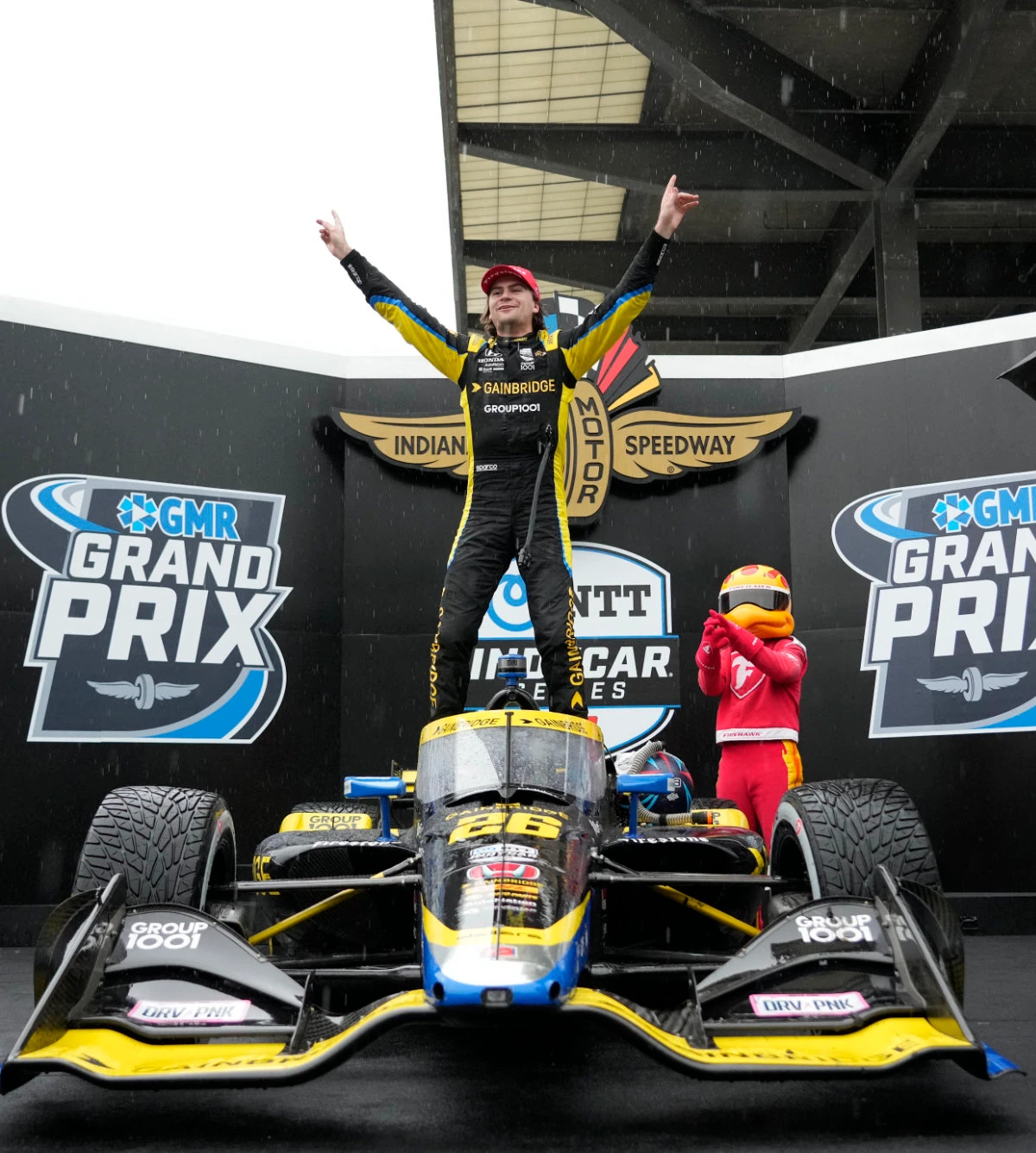 Herta rules wet, wild  IndyCar Grand Prix