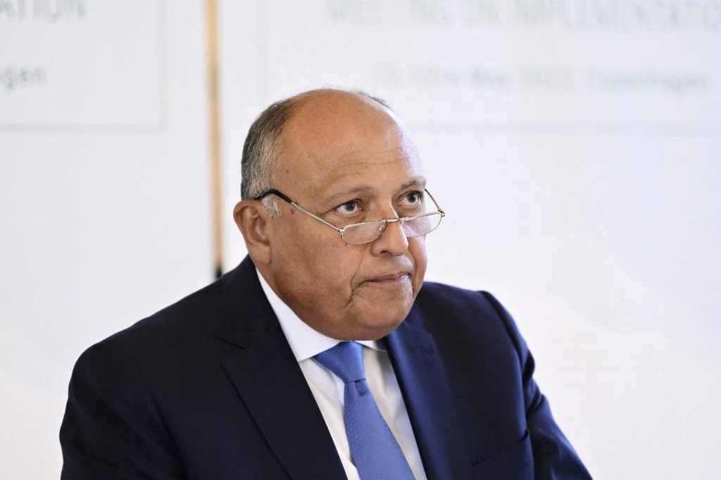 Egyptian Foreign Minister Sameh Shoukry has raised the need to swiftly alter some climate-related targets during the ministerial meeting on climate. (AFP)