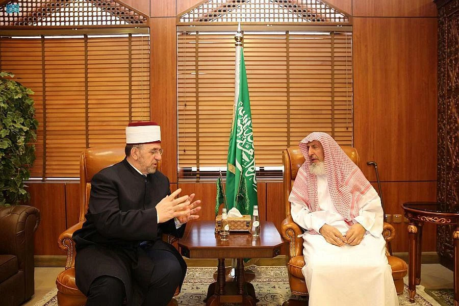 Saudi Grand Mufti meets with Kosovo counterpart in Riyadh