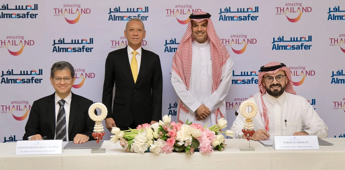 Saudi Arabia’s omni-channel travel brand Almosafer has signed a memorandum of cooperation with the Tourism Authority of Thailand to boost tourism between the Southeast Asian state and the Gulf Cooperation Council countries. Supplied