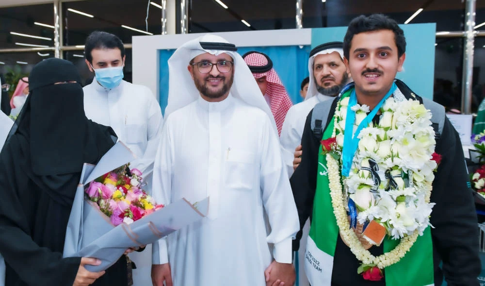Saudi students who won ISEF 2022 awards celebrated upon return to Riyadh