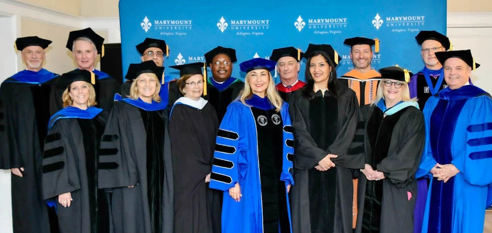 Princess Reema bint Bandar Al-Saud received an honorary doctorate from Marymount University in Virginia. (Supplied)