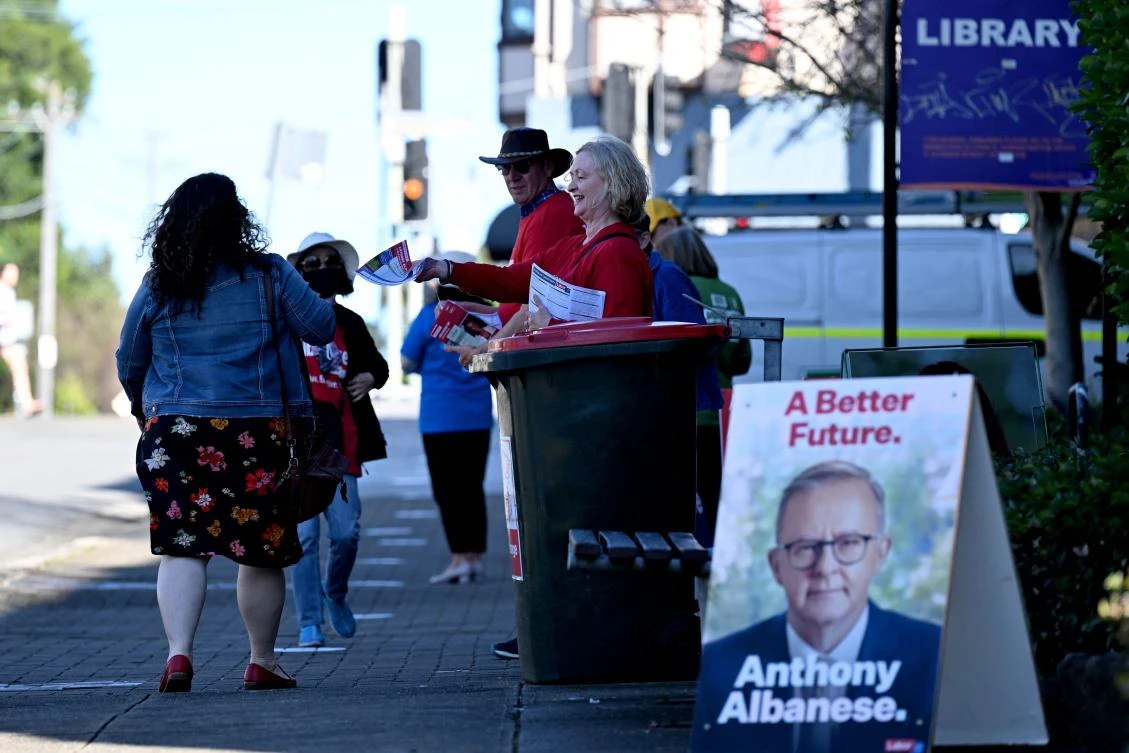 Nearly 6 million voters out of an electorate of 17 million have already cast their ballots through postal votes or early in-person voting, official data show. (AFP)