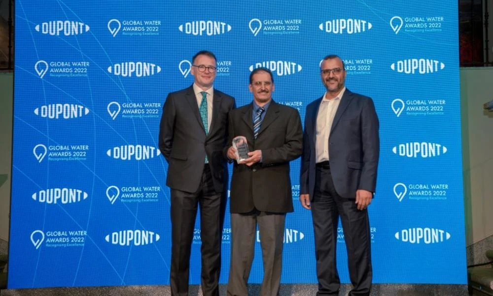 Saudi water agency wins global award at Madrid summit