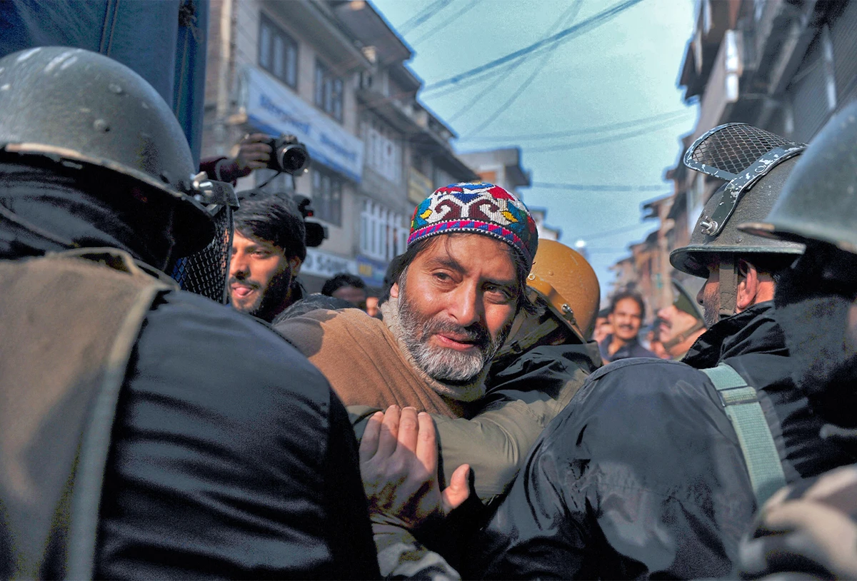 Indian court convicts Kashmiri rebel leader of terrorism