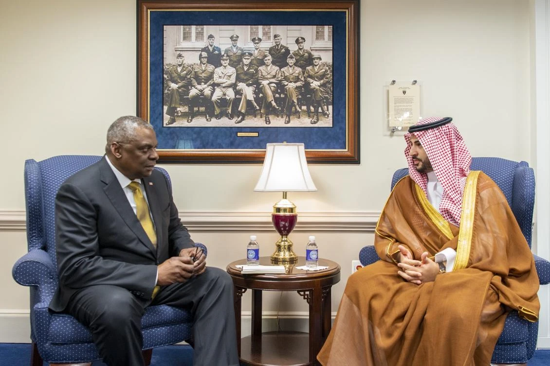 US defense secretary shares Saudi concerns over Iran’s destabilizing activities