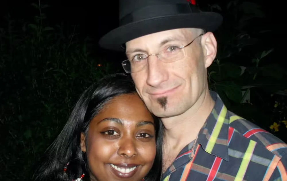 Anton Hammerl and wife Penny Sukhraj-Hammerl. (Handout photo)