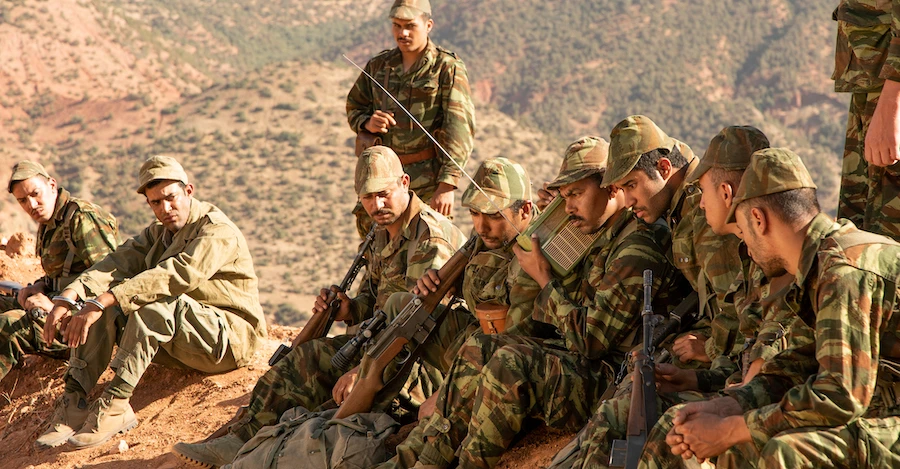 A still from “Les Harkis”. Supplied